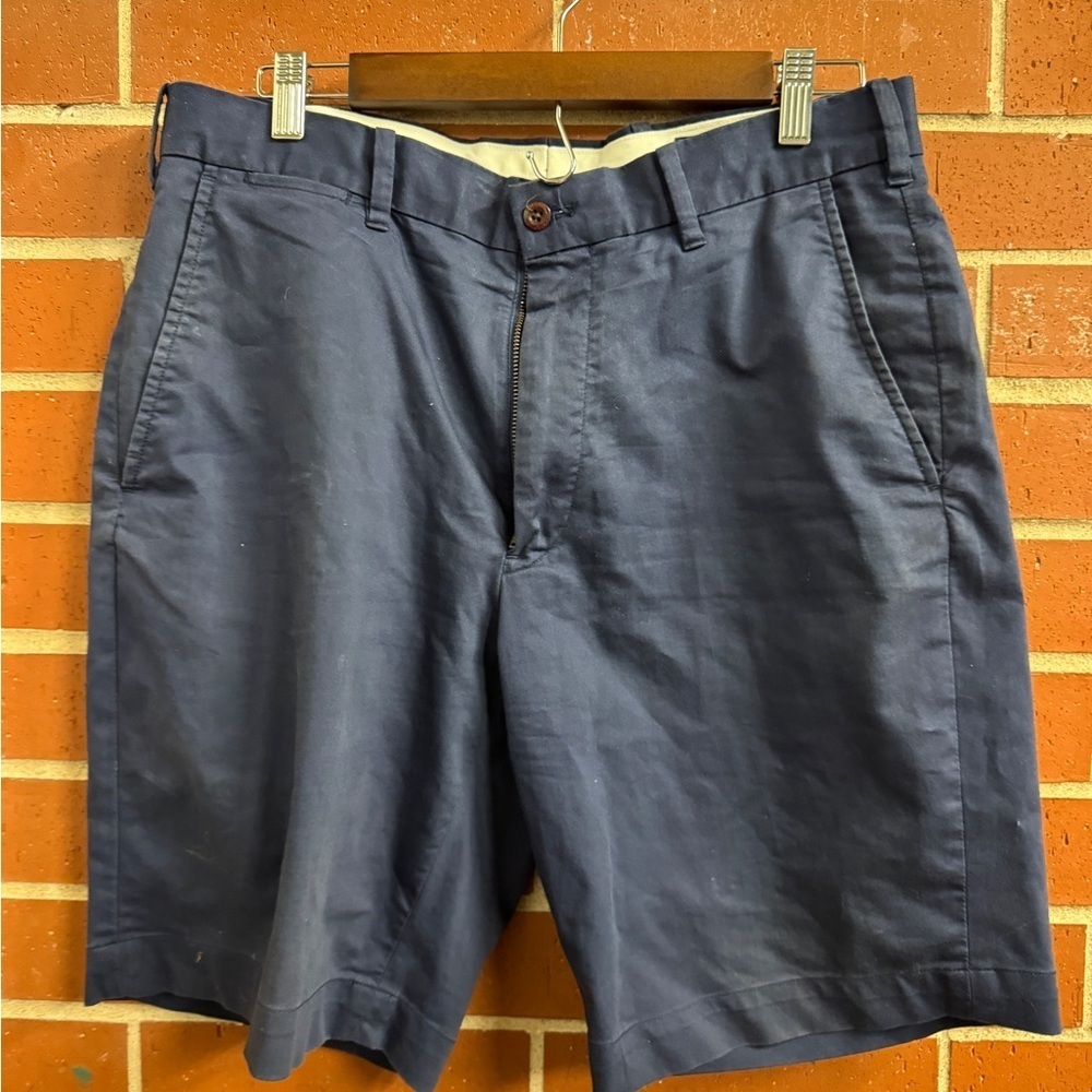 Polo Golf Ralph Lauren Stretch Twill Shorts Navy Shield Logo 32